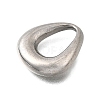 304 Stainless Steel Pendants STAS-Q362-02B-P-2