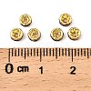 Brass Grade A Rhinestone Spacer Beads LS-RSB034NF-09G-2