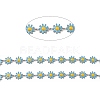 304 Stainless Steel Flower Link Chains CHS-C004-04C-P-2