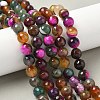 Natural Agate Beads Strands G-M437-C01-01Z-5