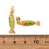 Brass Enamel Pendants LS-KK-F911-23G-01-3