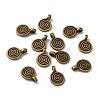 Tibetan Style Alloy Charms X-MLF0339Y-NF-2