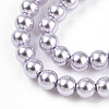 Baking Paint Pearlized Glass Pearl Bead Strands HY-N002-3mm-A04-4