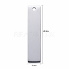 Tarnish Resistant 304 Stainless Steel Pendants LS-STAS-I140-22C-3