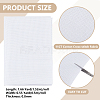 Cotton with Synthetic Fiber Cross Stitch Fabric DIY-WH0671-206A-02-2