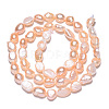 Natural Cultured Freshwater Pearl Beads Strands PEAR-N014-05J-4