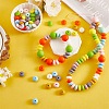 20Pcs 10 Colors Round Silicone Beads JX320A-01-2