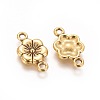 Tibetan Style Alloy Flower Links Connectors GLF5093Y-2