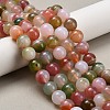 Natural Agate Beads Strands G-F814-A02-10mm-1