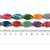 Natural Agate Beads Strands G-P535-E01-01-5