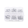 6 Styles Tibetan Style Alloy Wing Beads TIBEB-YW0001-03AS-3