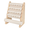 Detachable Wooden Jewelry Tower Display Stands for Earrings Bracelets Watches ODIS-WH0043-265-1