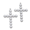 304 Stainless Steel Pendants STAS-Z121-39P-1