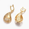 (Jewelry Parties Factory Sale)Brass Micro Pave Cubic Zirconia Jewelry Sets SJEW-F189-05G-4
