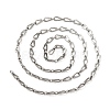 304 Stainless Steel Teardrop Link Chains CHS-S012-09P-2