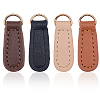 8Pcs 4 Colors Leather Zipper Heads FIND-CL0001-34-7