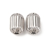 Textured 304 Stainless Steel Beads STAS-I358-11P-06-1