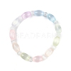 Natural Selenite Beaded Stretch Bracelets for Women BJEW-F481-01A-2