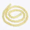 Glass Beads Strands EGLA-A034-T3mm-D03-2