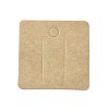 Square Paper Hair Clip Display Cards DIY-B061-01A-02-1