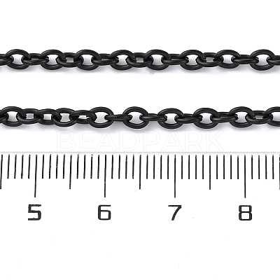 304 Stainless Steel Cable Chain Necklaces STAS-G170-13B-1