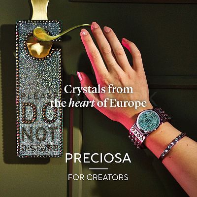 Preciosa® MAXIMA Crystal No Hotfix Flatback Stones Y-PRC-NSS6-30340-1