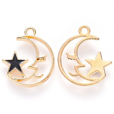 Alloy Enamel Pendants ENAM-S121-062-1