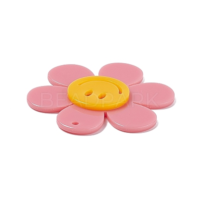 Opaque Acrylic Big Pendants OACR-P012-B08-1