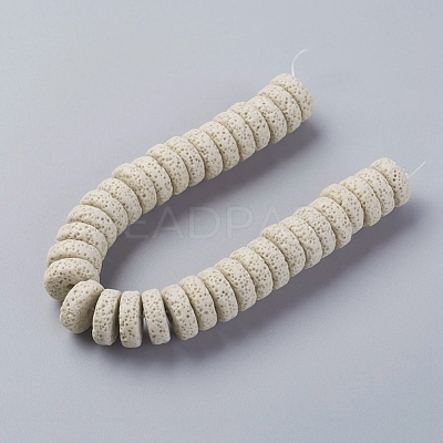 Natural Lava Rock Beads Strands G-F671-02B-02-1
