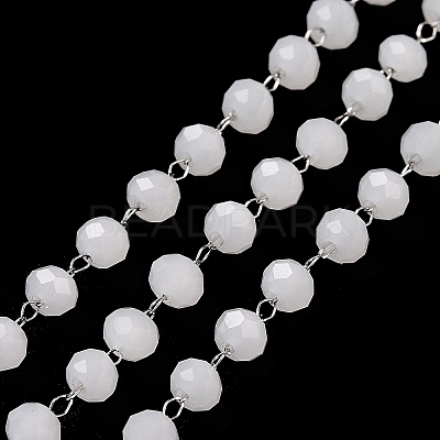 Handmade Glass Beaded Chains CHS-K013-01P-1