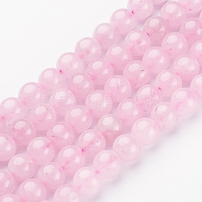 Natural Rose Quartz Beads Strands GSR4mmC034-1