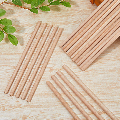 Wood Craft Sticks WOOD-WH0125-11E-1