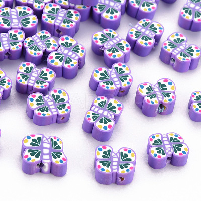 Handmade Polymer Clay Beads CLAY-N011-010-1