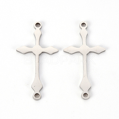 Non-Tarnish 201 Stainless Steel Link Connectors LS-X-STAS-S110-086P-1