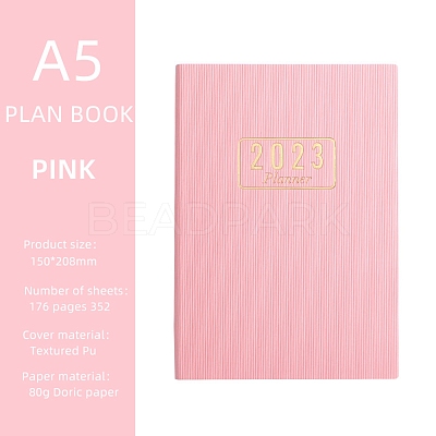 2023 Notebook with 12 Month Tabs LS-AJEW-A043-01B-1