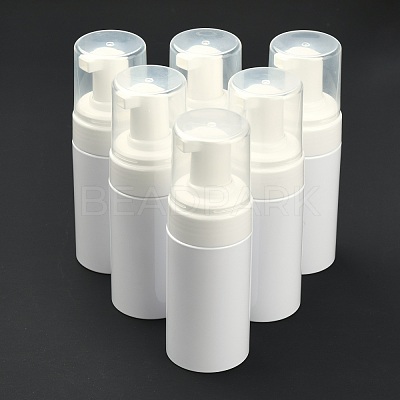100ml Refillable PET Plastic Foaming Soap Dispensers TOOL-WH0080-52A-1
