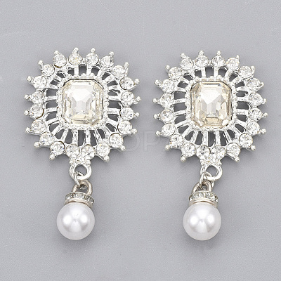 Alloy Cabochons RB-S066-11S-1