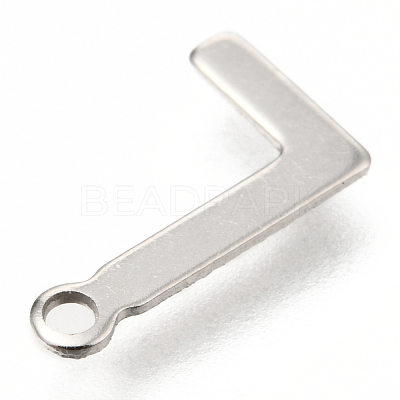 Non-Tarnish 201 Stainless Steel Charms X-STAS-C021-06P-L-1