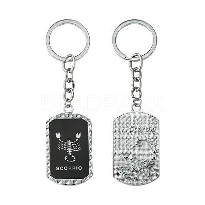 Alloy Enamel Keychain KEYC-YW00022-08-1