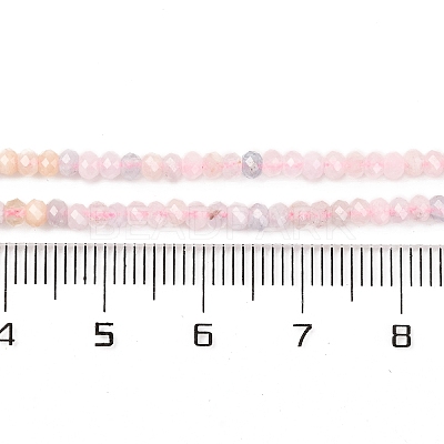 Natural Morganite Beads Strands G-F770-D05-02-1