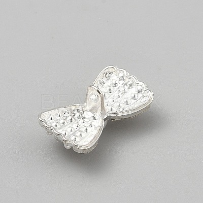 Alloy Rhinestone Shank Buttons BUTT-WH0024-039C-1