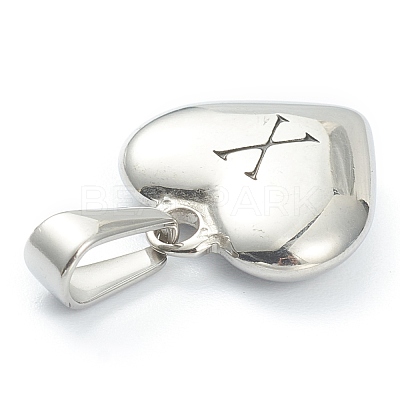 304 Stainless Steel Pendants STAS-P278-01X-P-1