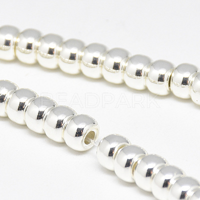 Electroplate Non-magnetic Synthetic Hematite Beads Strands X-G-Q465-38S-1