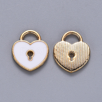 Alloy Enamel Charms X-ENAM-S121-039C-1