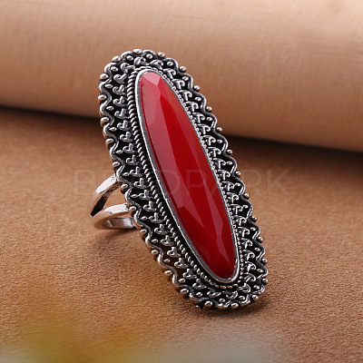 Alloy and Resin Finger Rings FS-WGB9ABA-03-1