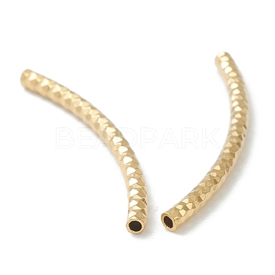 Brass Tube Beads X-KK-Y003-86G-G-1