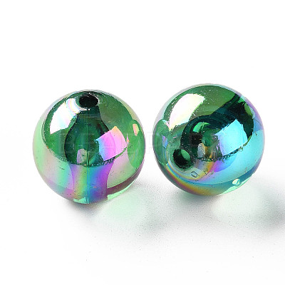 Transparent Acrylic Beads MACR-S370-B20-735-1