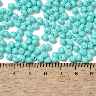 6/0 Opaque Baking Paint Glass Seed Beads X1-SEED-M012-02A-01-1