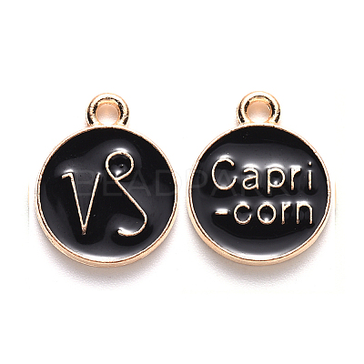 Alloy Enamel Pendants LS-ENAM-S124-01B-08E-1