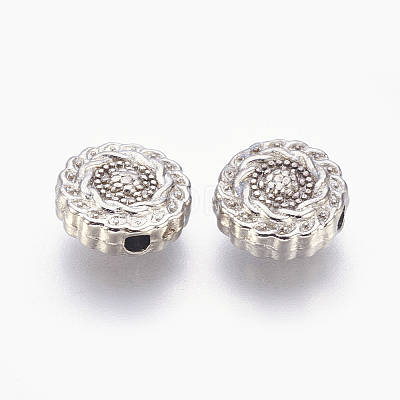 Tibetan Style Alloy Beads LS-TIBEB-R022-P-FF-1